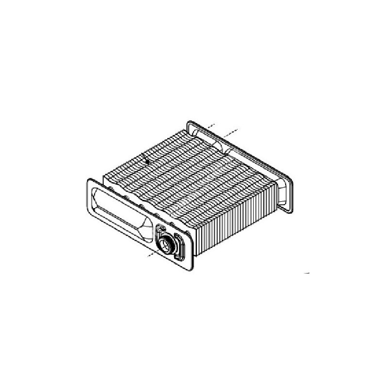 R10021231 Теплообмінник первинний BERETTA Kompact 14 RAI-RSI  full-image-0