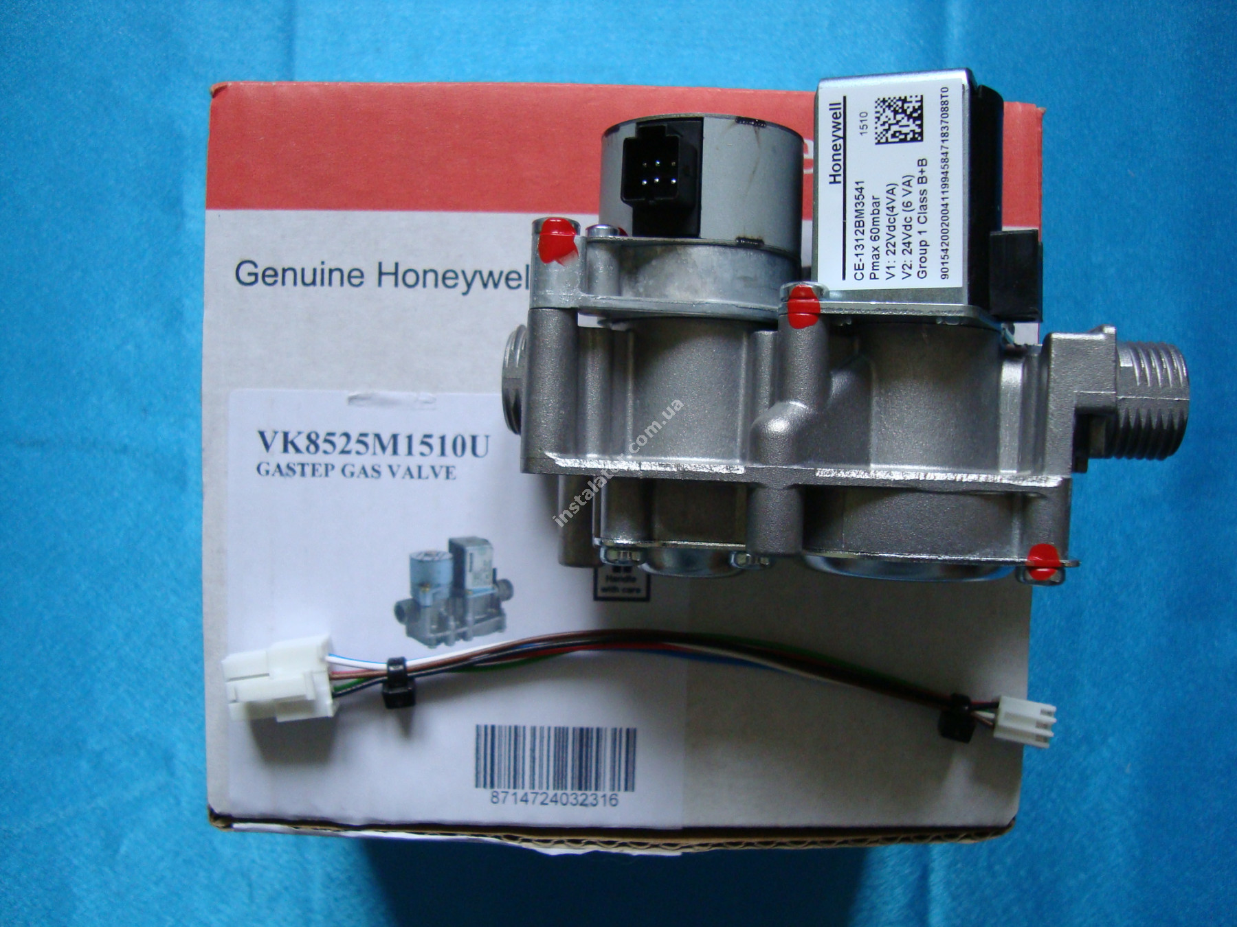 0020035639 Газовий клапан без регулятора PROTHERM, SAUNIER DUVAL (Honeywell) full-image-2