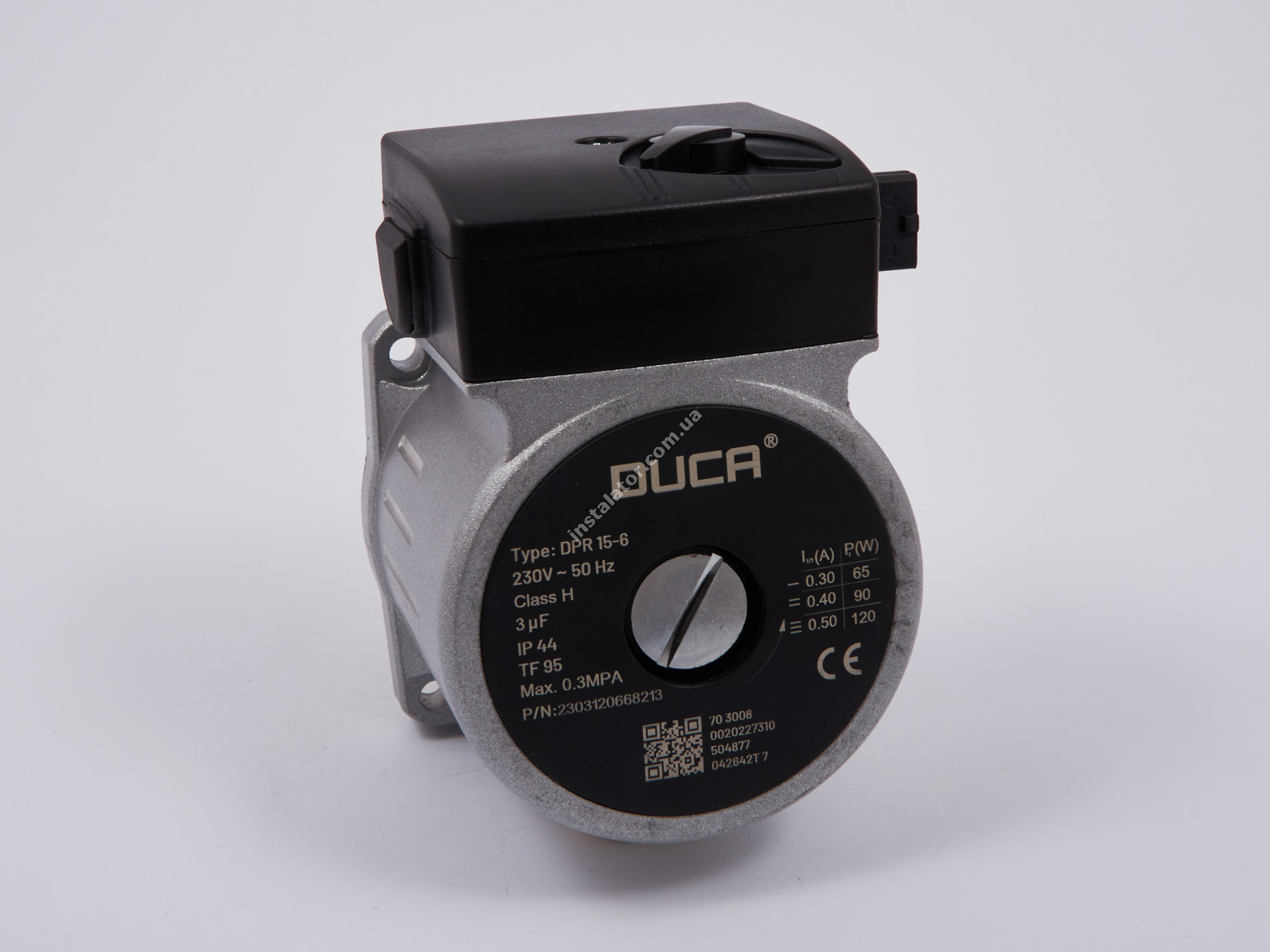 Циркуляційний насос DUCA DPR 15-60 (120 Вт/30 мм) full-image-0