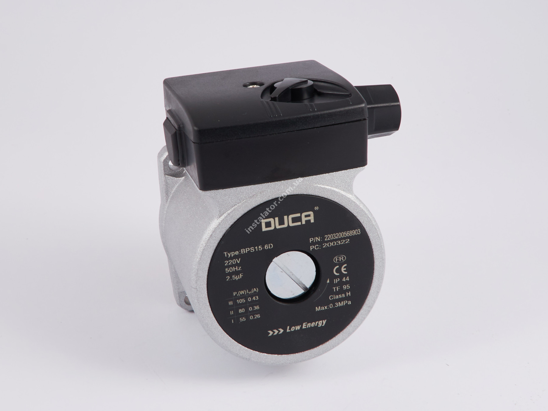 Циркуляційний насос DUCA BPS 15-6D (105 Вт/30 мм) full-image-0