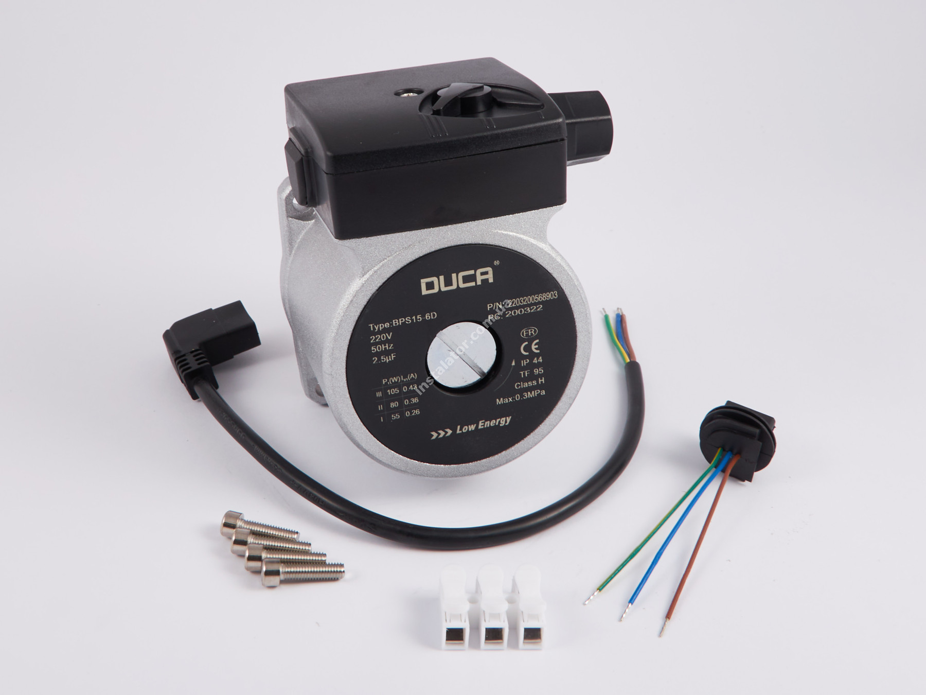 Циркуляційний насос DUCA BPS 15-6D (105 Вт/30 мм) full-image-5