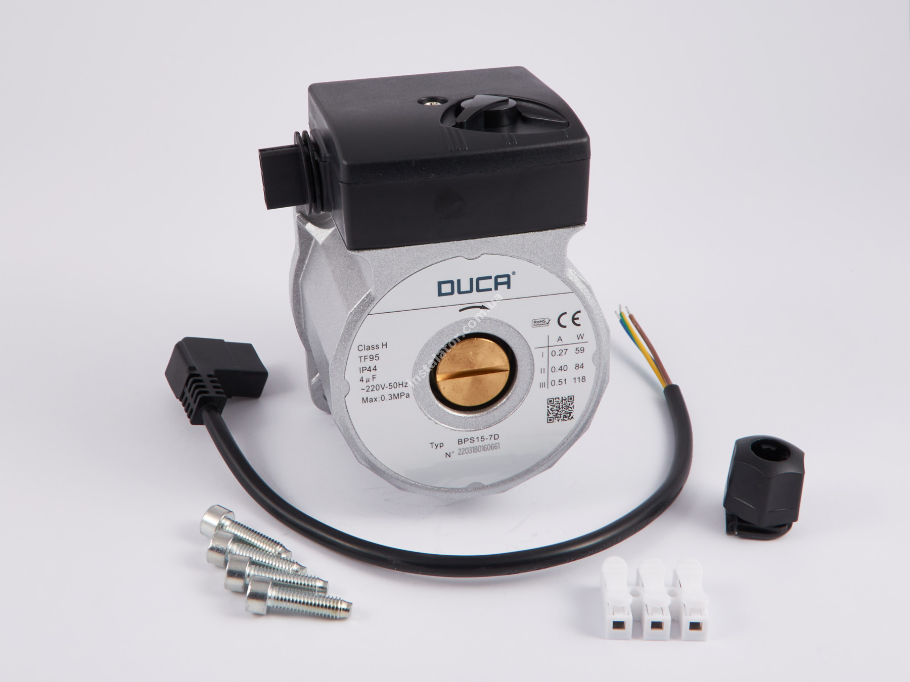 Циркуляційний насос DUCA BPS 15-7D (118 Вт/21 мм) full-image-5