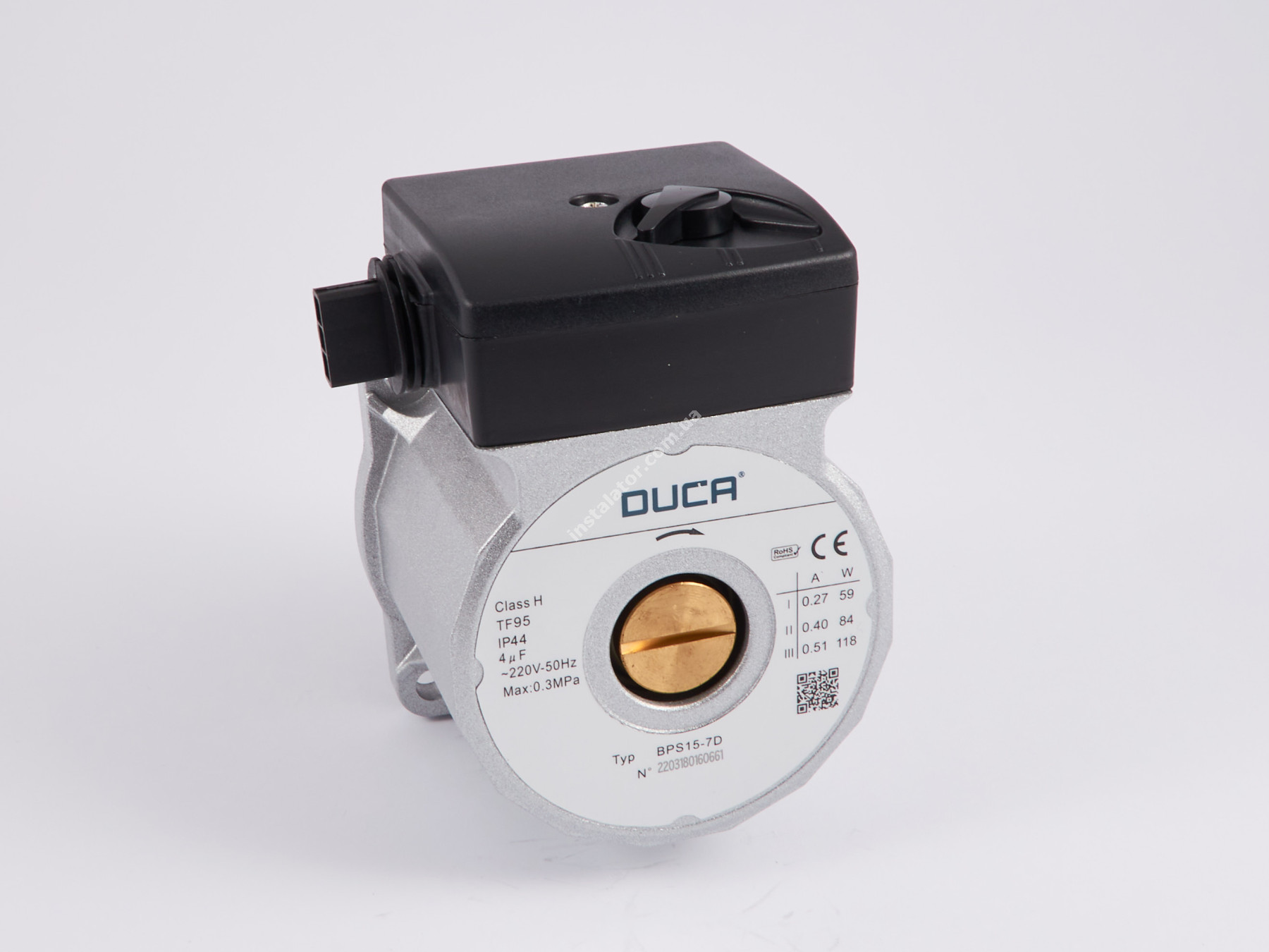 Циркуляційний насос DUCA BPS 15-7D (118 Вт/21 мм) full-image-0