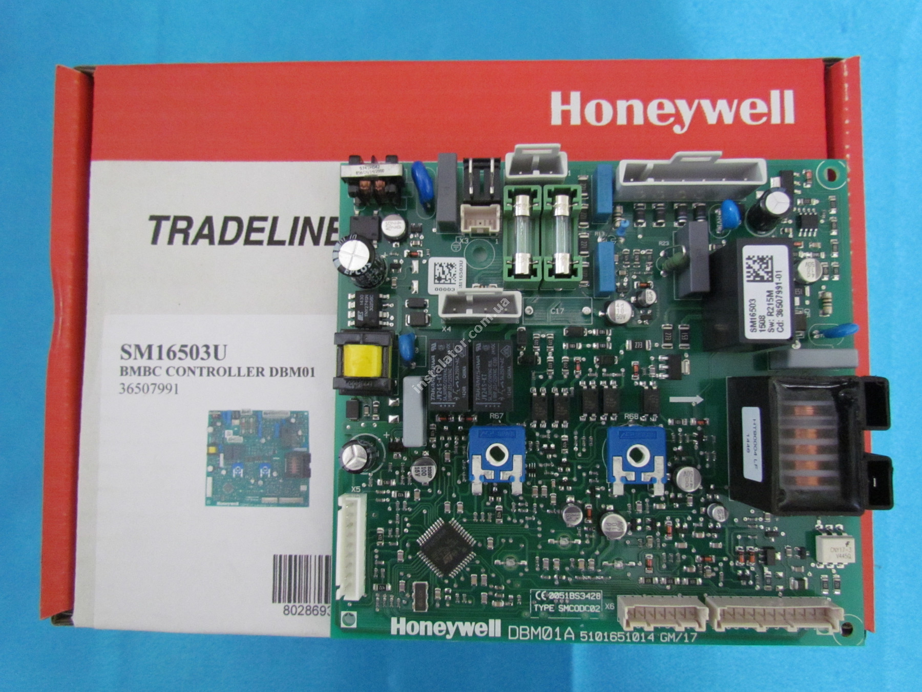 39819530 (36507991)  Плата електронна FERROLI Domiproject Honeywell DBM01A full-image-0