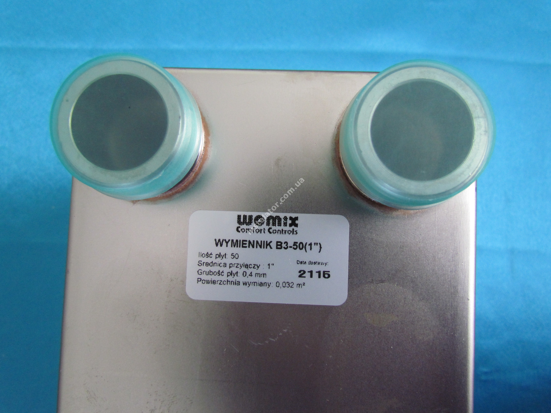 Теплообмінник Womix B3 - 50 пластин full-image-0