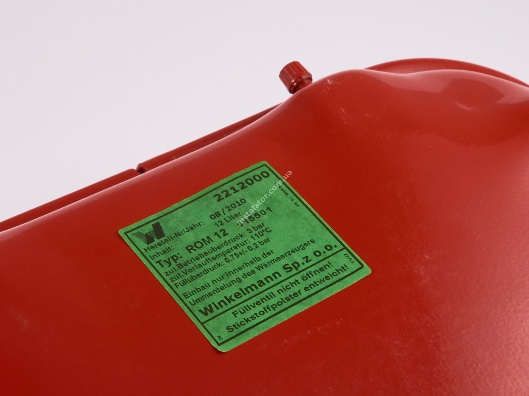 S1025300 Бак розширювальний 12 л 3/8'' SAUNIER DUVAL Isofast EA  full-image-4