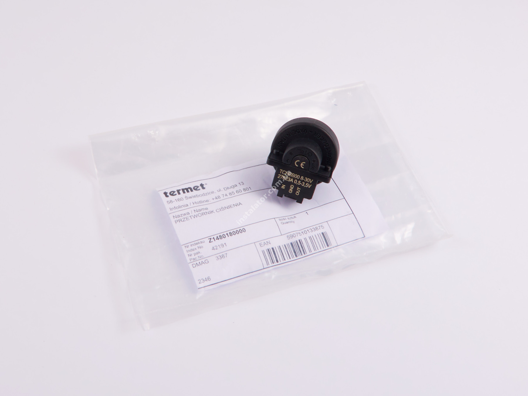 Z1480.18.00.00 Датчик тиску TERMET Mini Max Elegance  full-image-4
