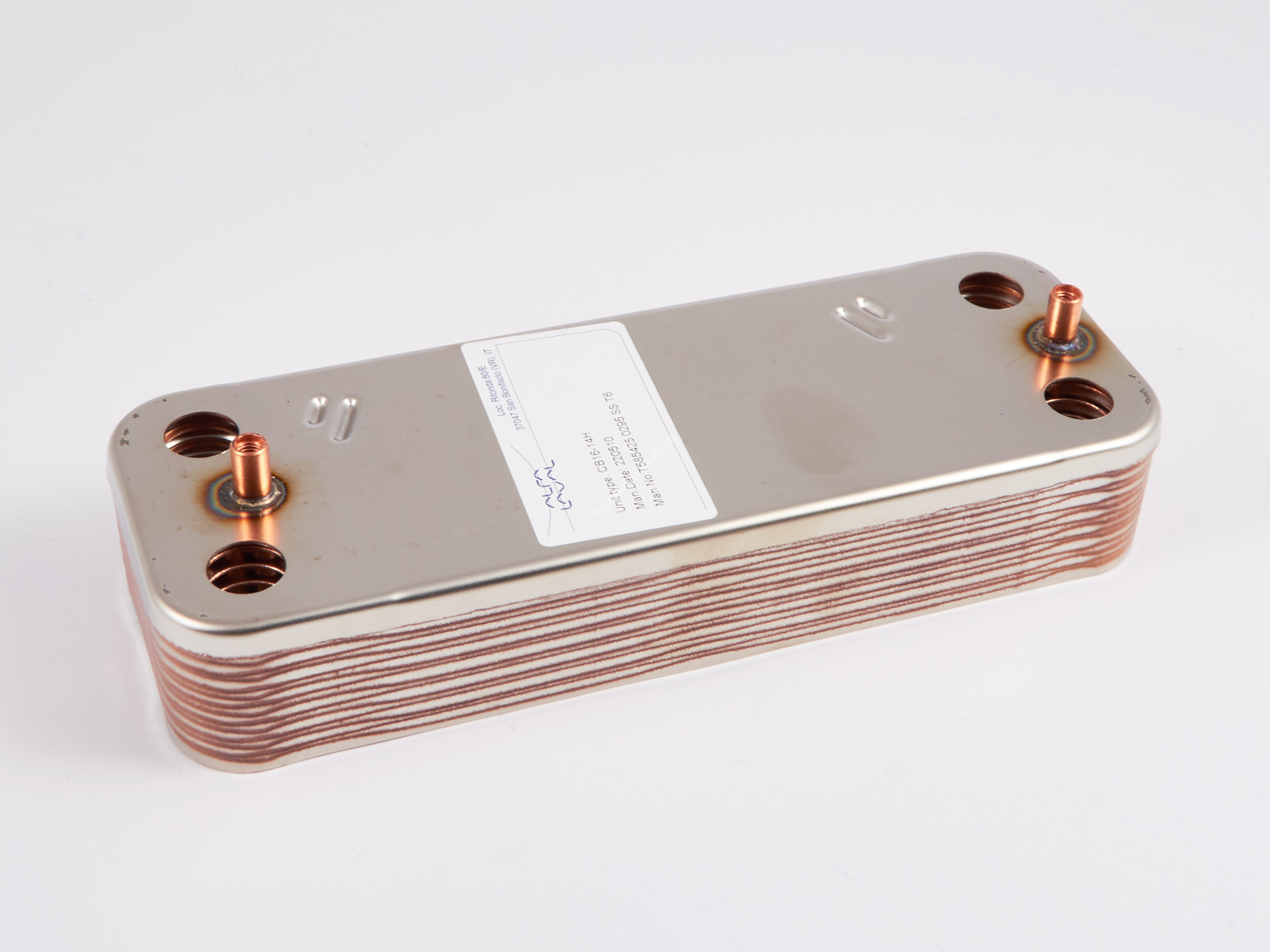 S1005800 Теплообмінник вторинний ГВП SAUNIER DUVAL Themaclassic/ JUNKERS/BOSCH/ALFA LAVAL