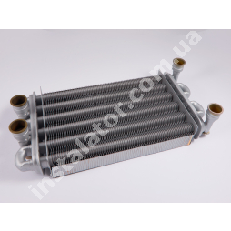 616170 Теплообмінник бітермічний BAXI WESTEN Quasar (VALMEX)