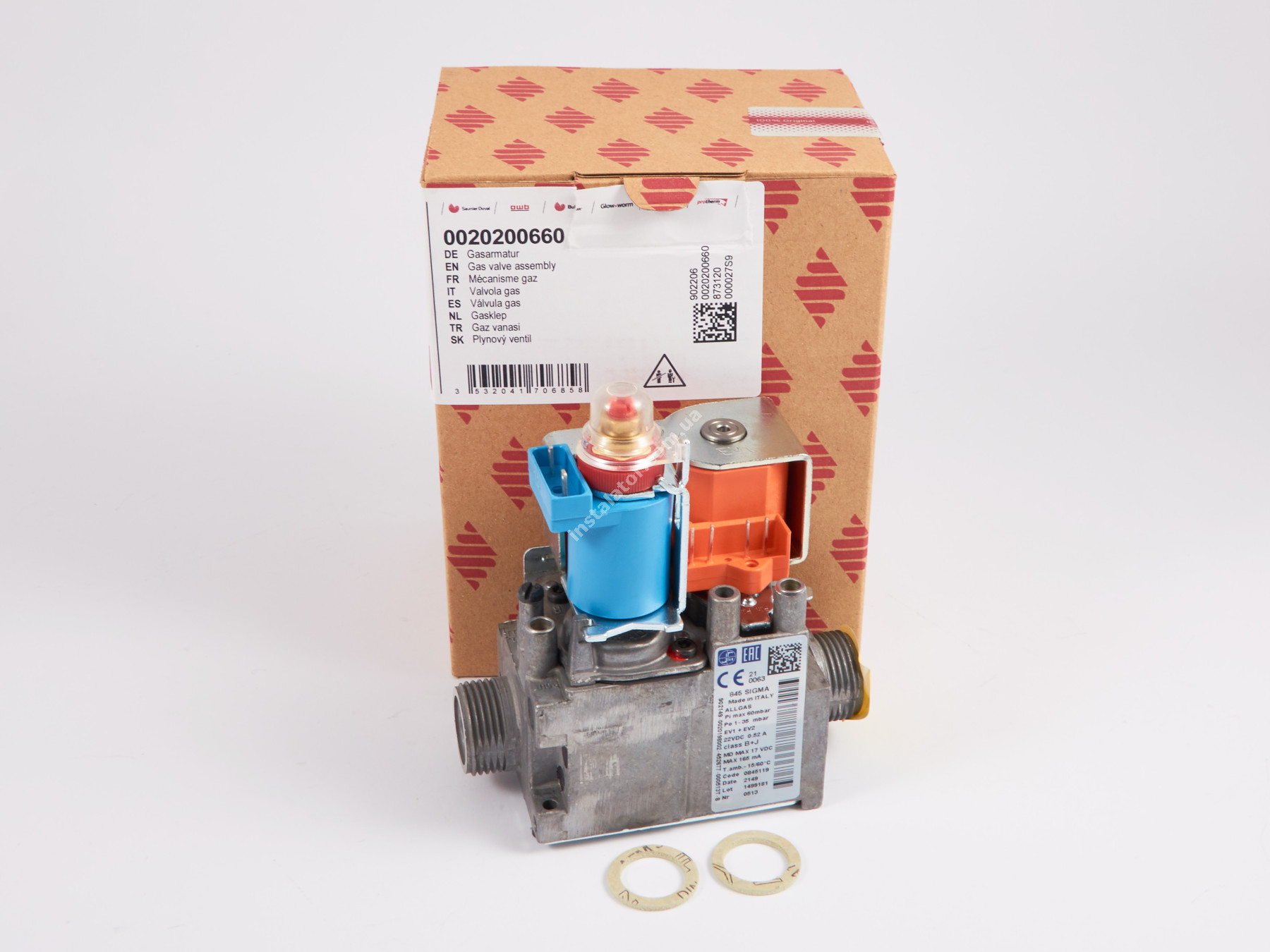 0020200660 Газовий клапан SAUNIER DUVAL Themaclassic, PROTHERM Пантера full-image-7
