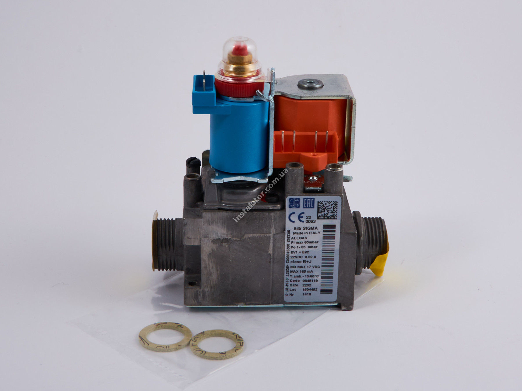 0020200723 Газовий клапан SIT 845 SIGMA котла VAILLANT AtmoTEC Pro/Plus, TurboTEC Pro/Plus (з 2015р.) full-image-0