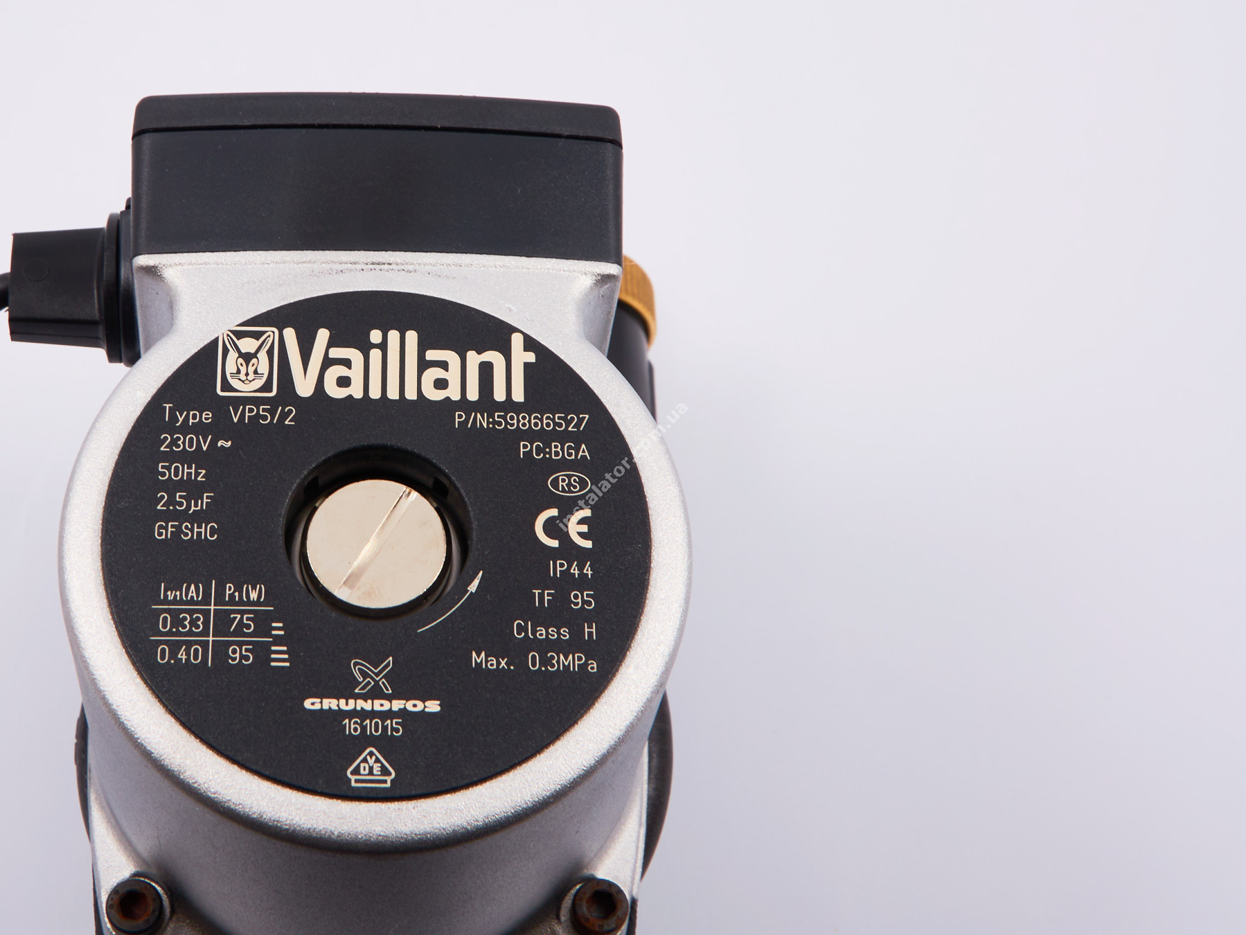 160928 Циркуляційний насос VAILLANT MAX PRO (75 Вт/30 мм) full-image-7
