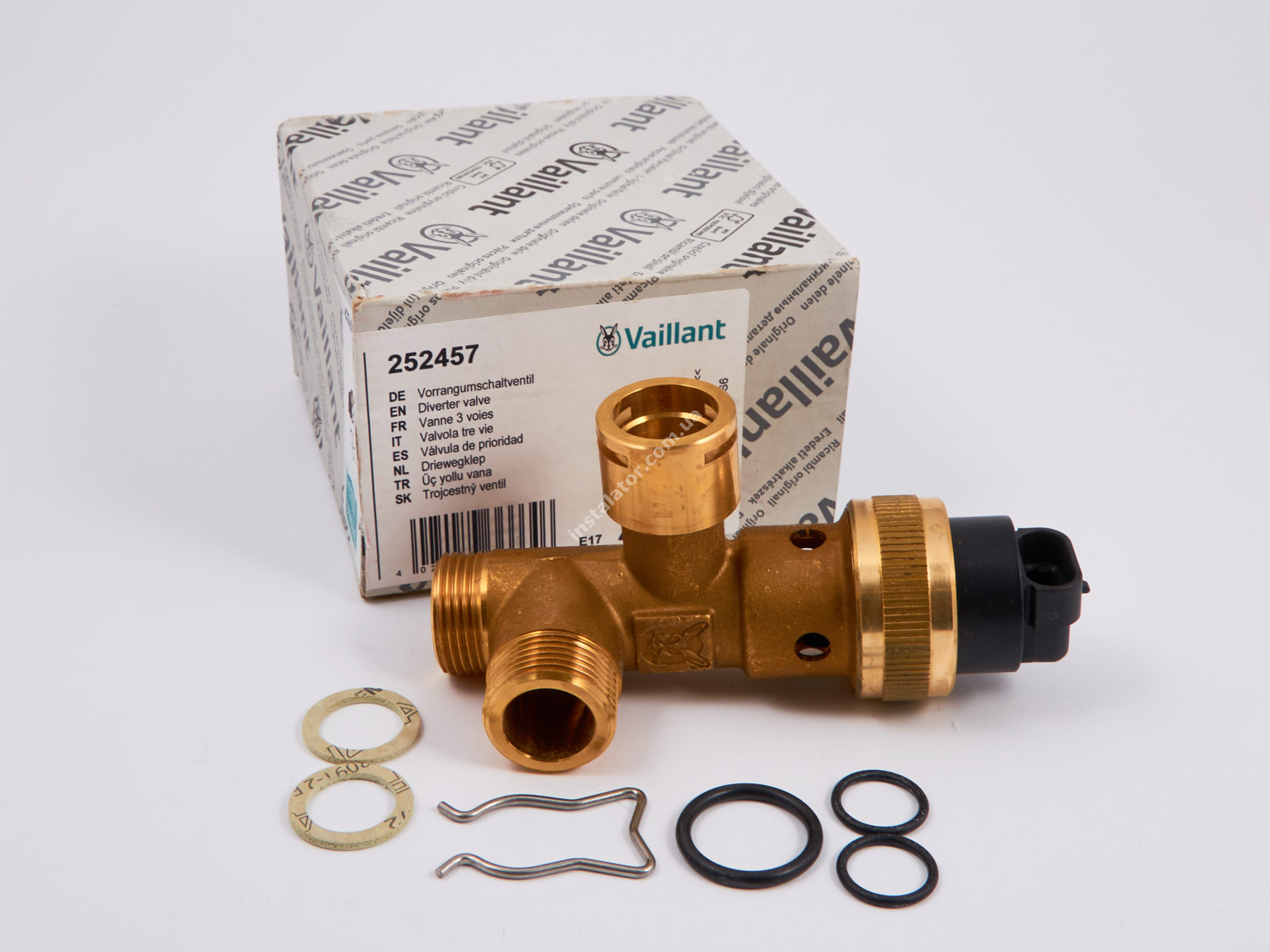 252457 Клапан 3-х ходовий VAILLANT Turbo Max/Atmo Max Pro Plus full-image-9