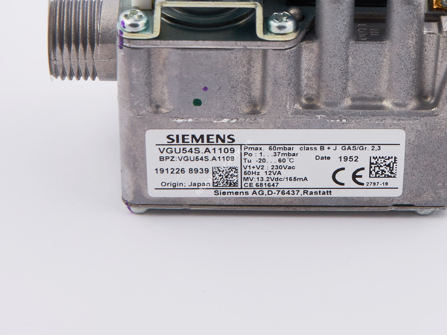 39812190 Газовый клапан (Siemens VGU54S.A1109) FERROLI  full-image-7