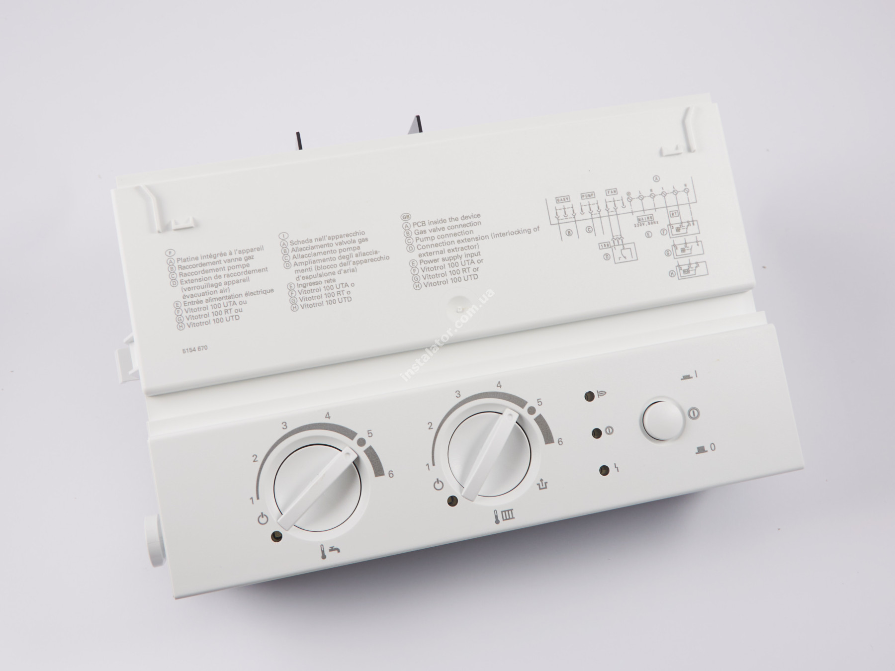 7831047 Плата керування VIESSMANN Vitopend 100 WH1B  full-image-0