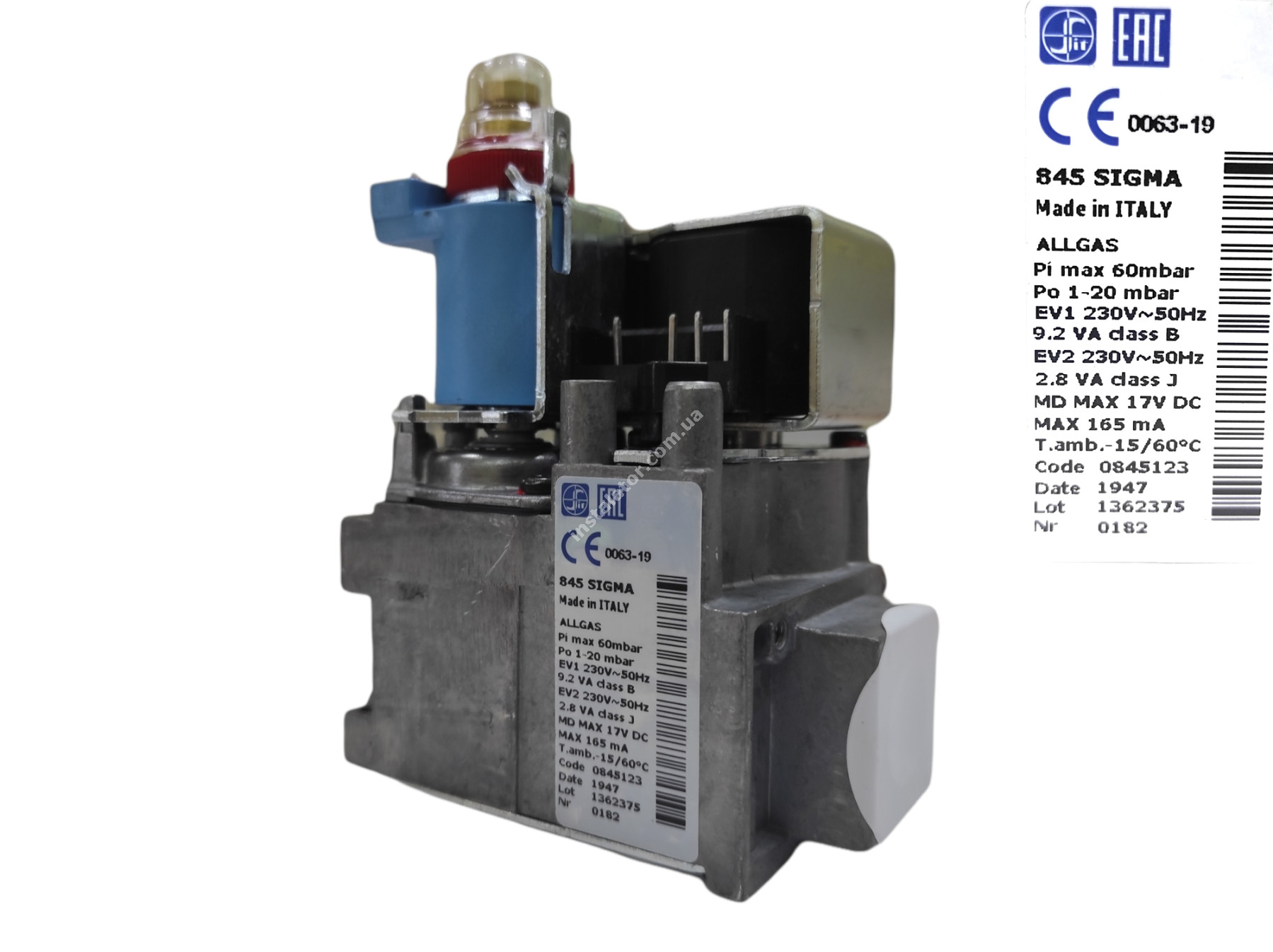 Газовий клапан VAILLANT TURBOmax, ATMOmax(053462) full-image-0