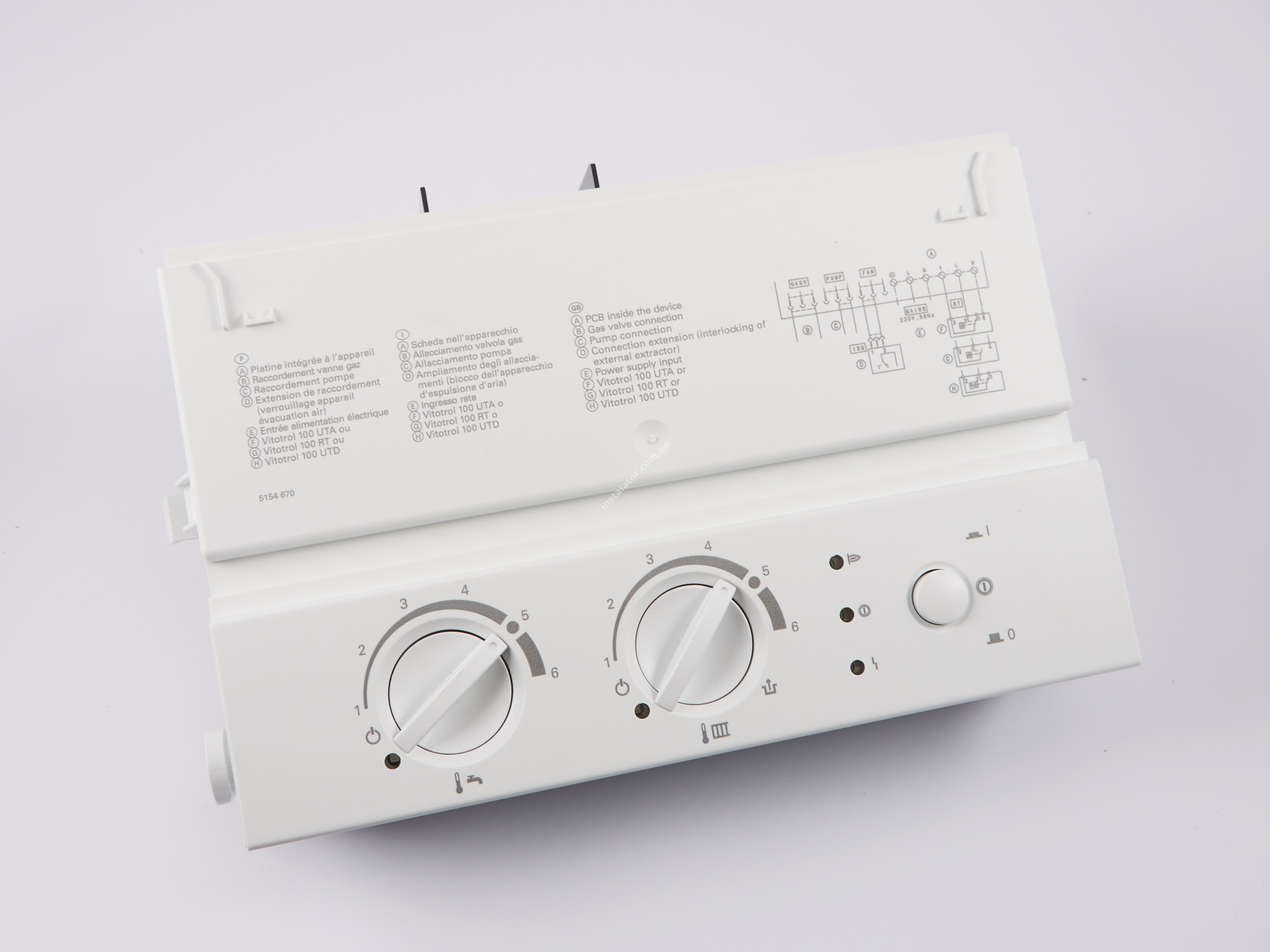 7831047 Плата керування VIESSMANN Vitopend 100 WH1B 